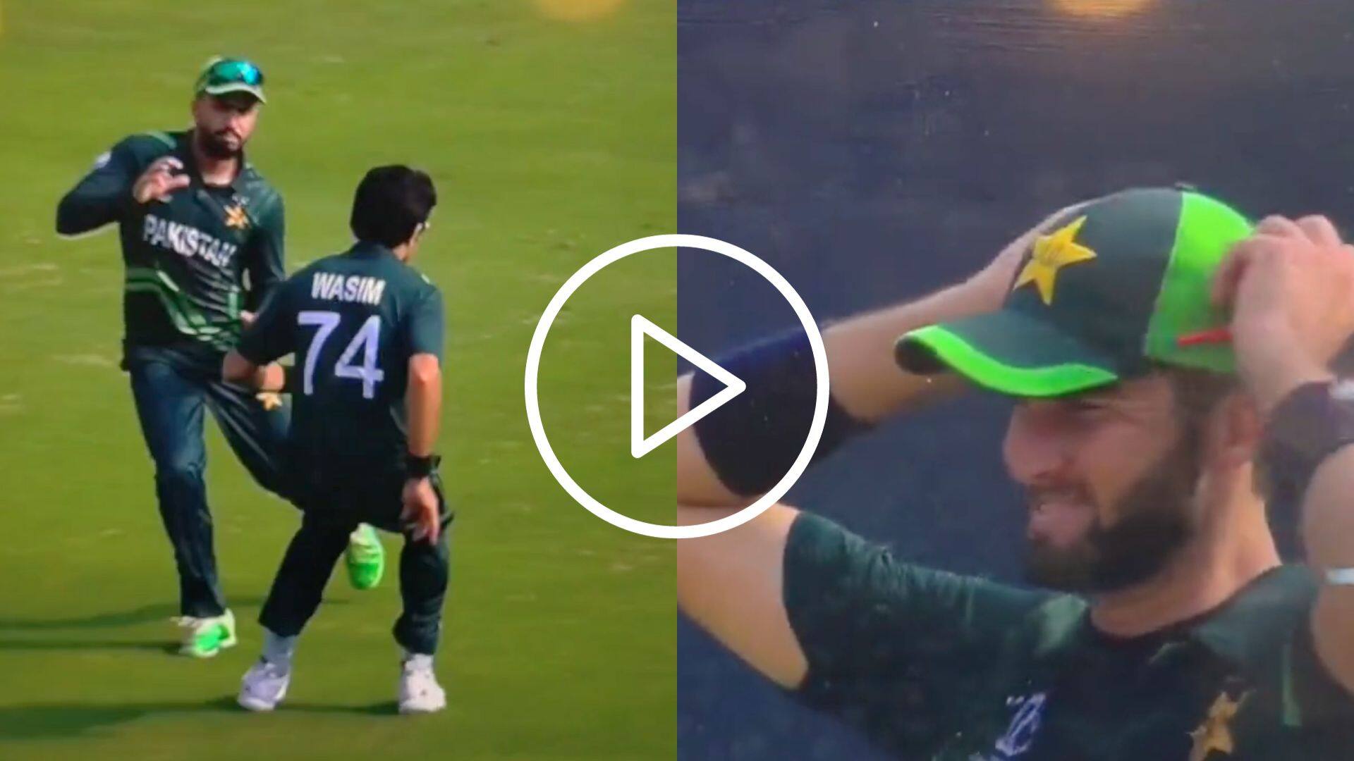 [Watch] Pakistan Produce Iconic Comical Fielding Again; Shaheen Afridi In Smiles